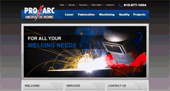 Desktop Screenshot of proarcinc.com